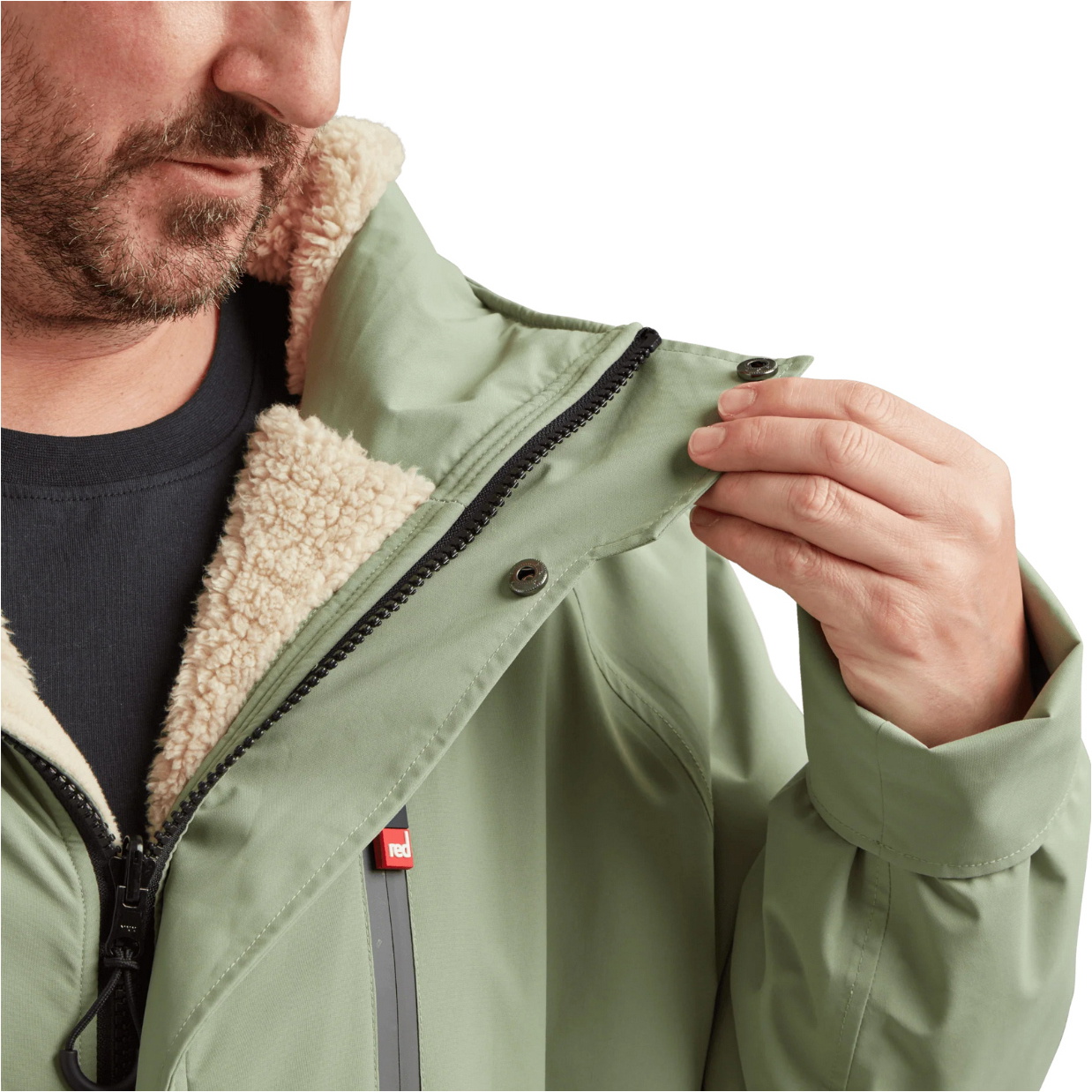 2026 Red Paddle CO Long Sleeve Pro Change Robe Evo 002-009-006-0253 - Sage Green
